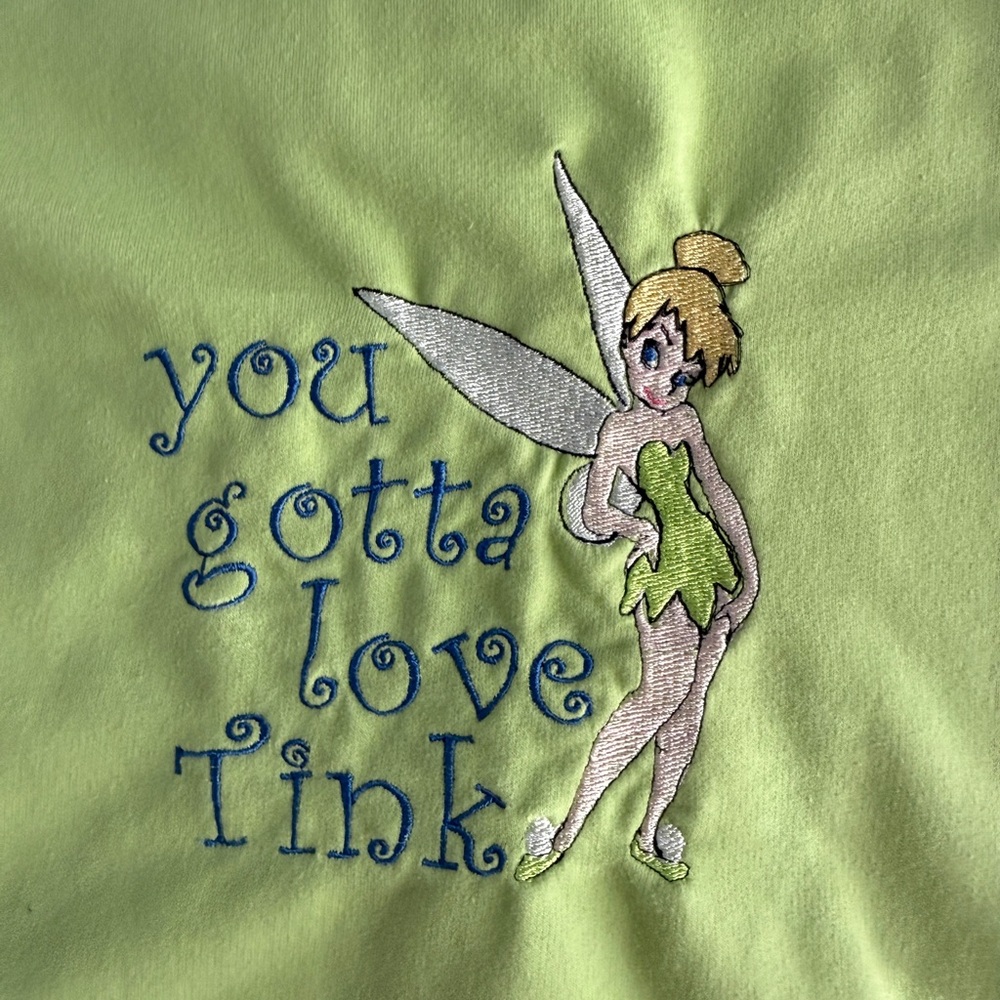 Catalina Lime Green Tinkerbell Sweatshirt